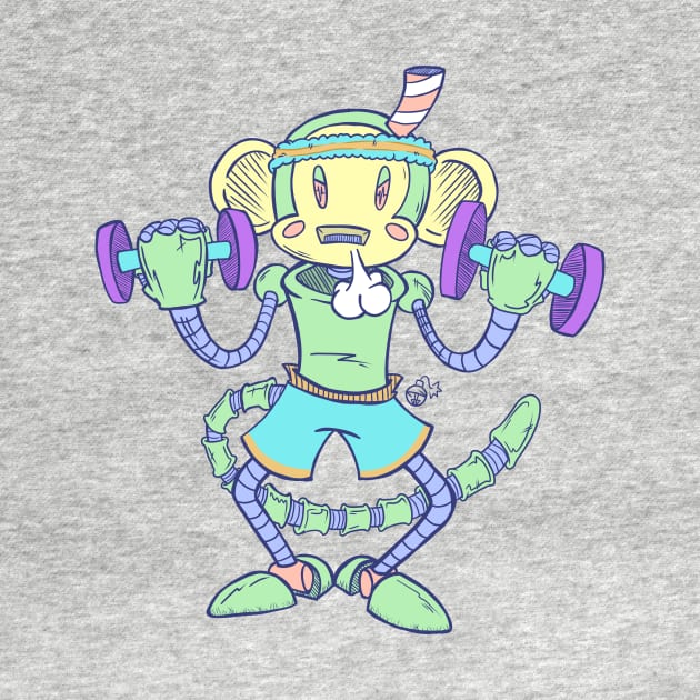 Monkey - Bot Pump Up by JbombCreative